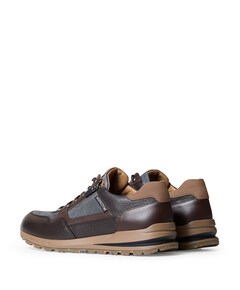 Bradley  heren sneakers bruin