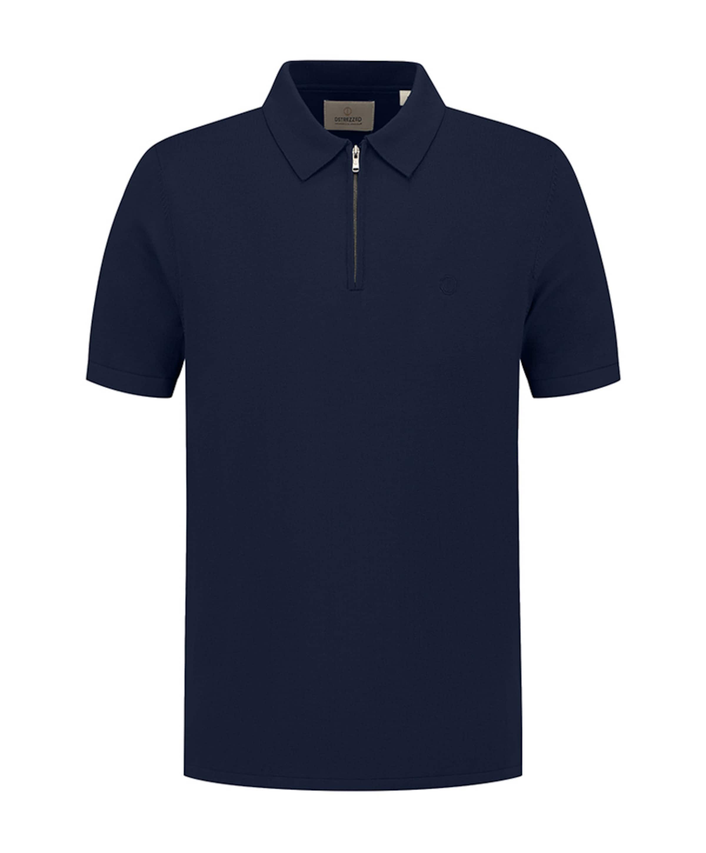 Heren polo blauw