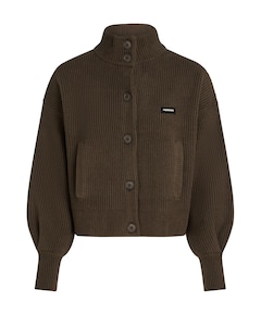 Dames vest bruin