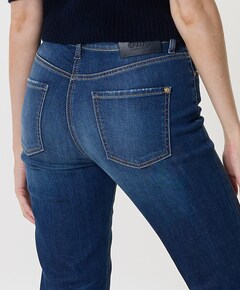 Piper long dames jeans blauw