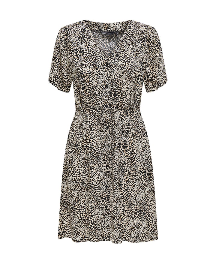 Dames jurk beige