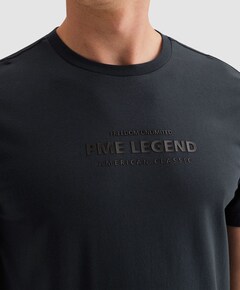 Heren T-shirt blauw
