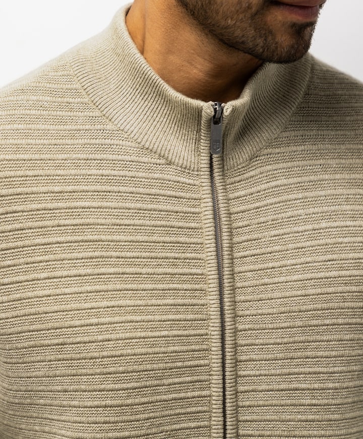 Heren vest beige