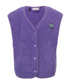 Meisjes gilet paars