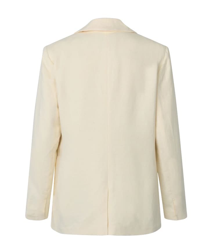 Dames blazer geel