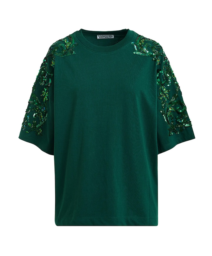 Dames T-shirt groen