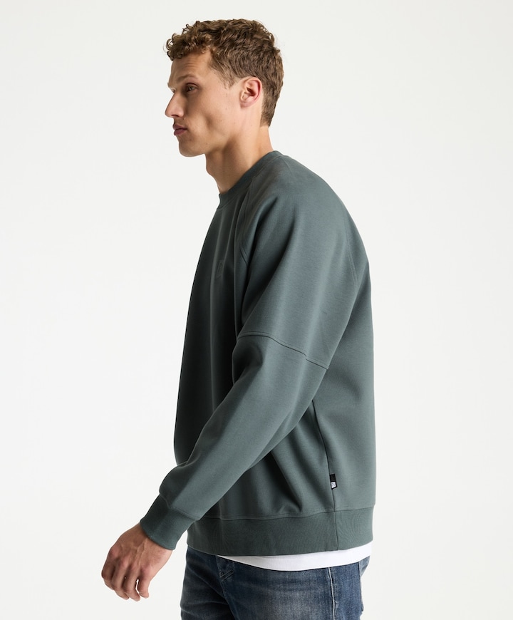 Heren sweater groen