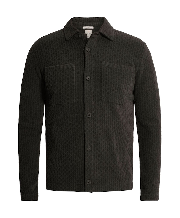 Heren vest grijs