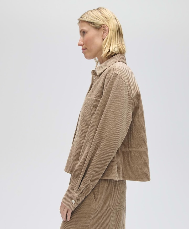 Dames blouse beige