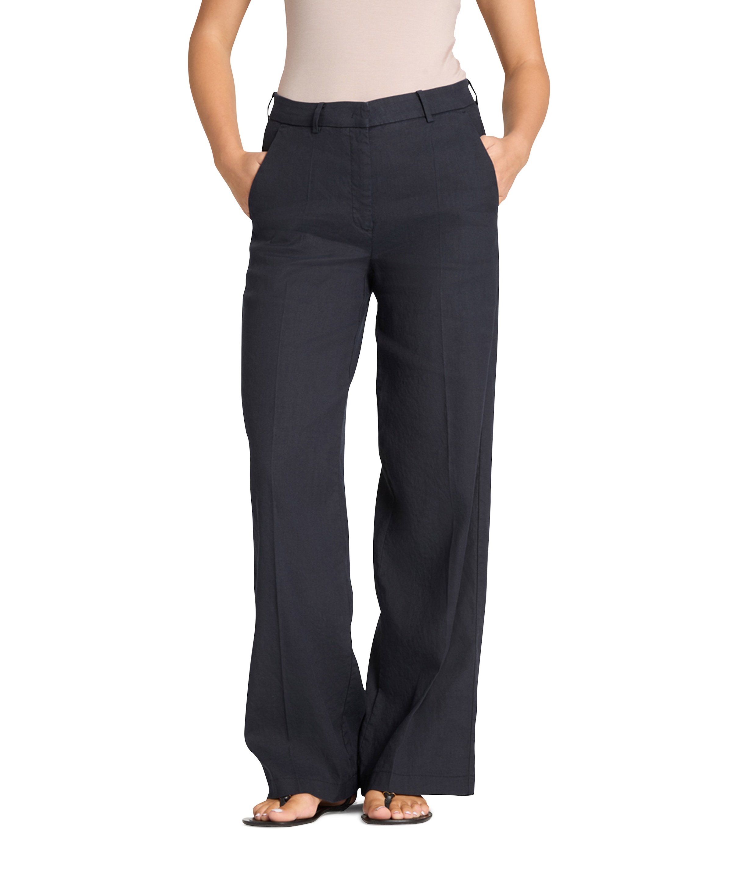 Mira dames broek blauw