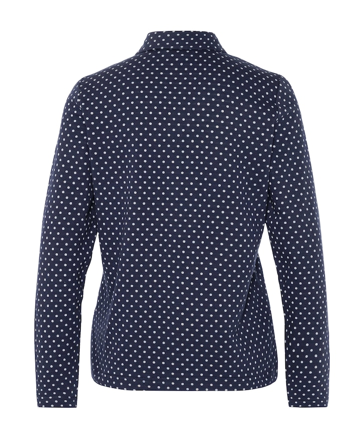 Dames polo blauw