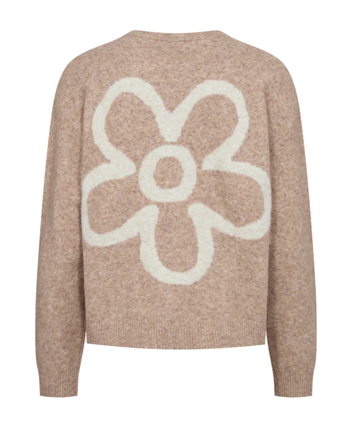 Dames vest beige