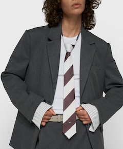 Dames blazer grijs