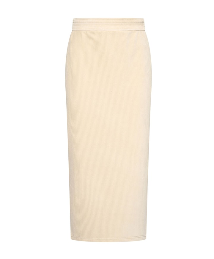 Dames rok beige