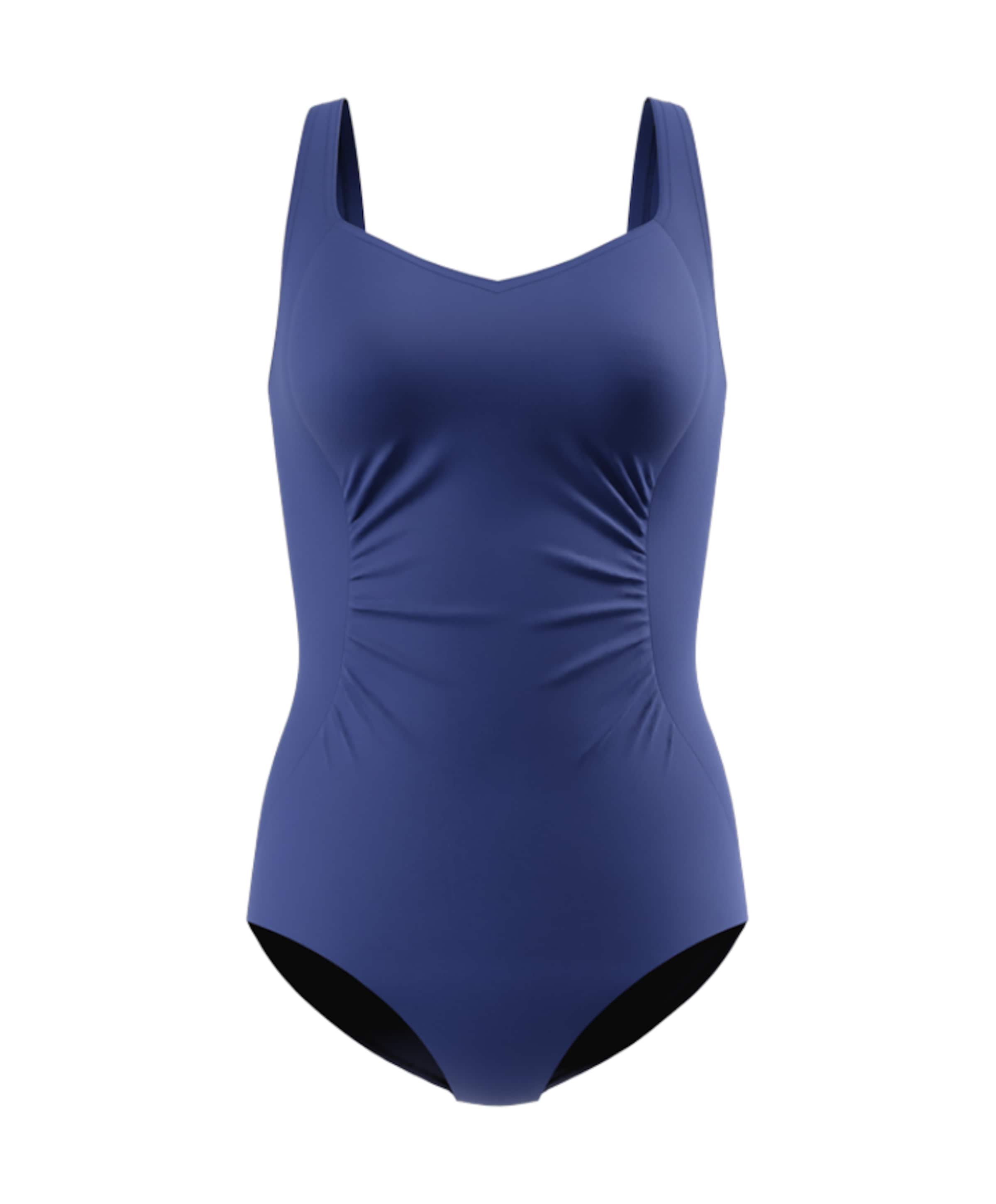 Dames badpak blauw