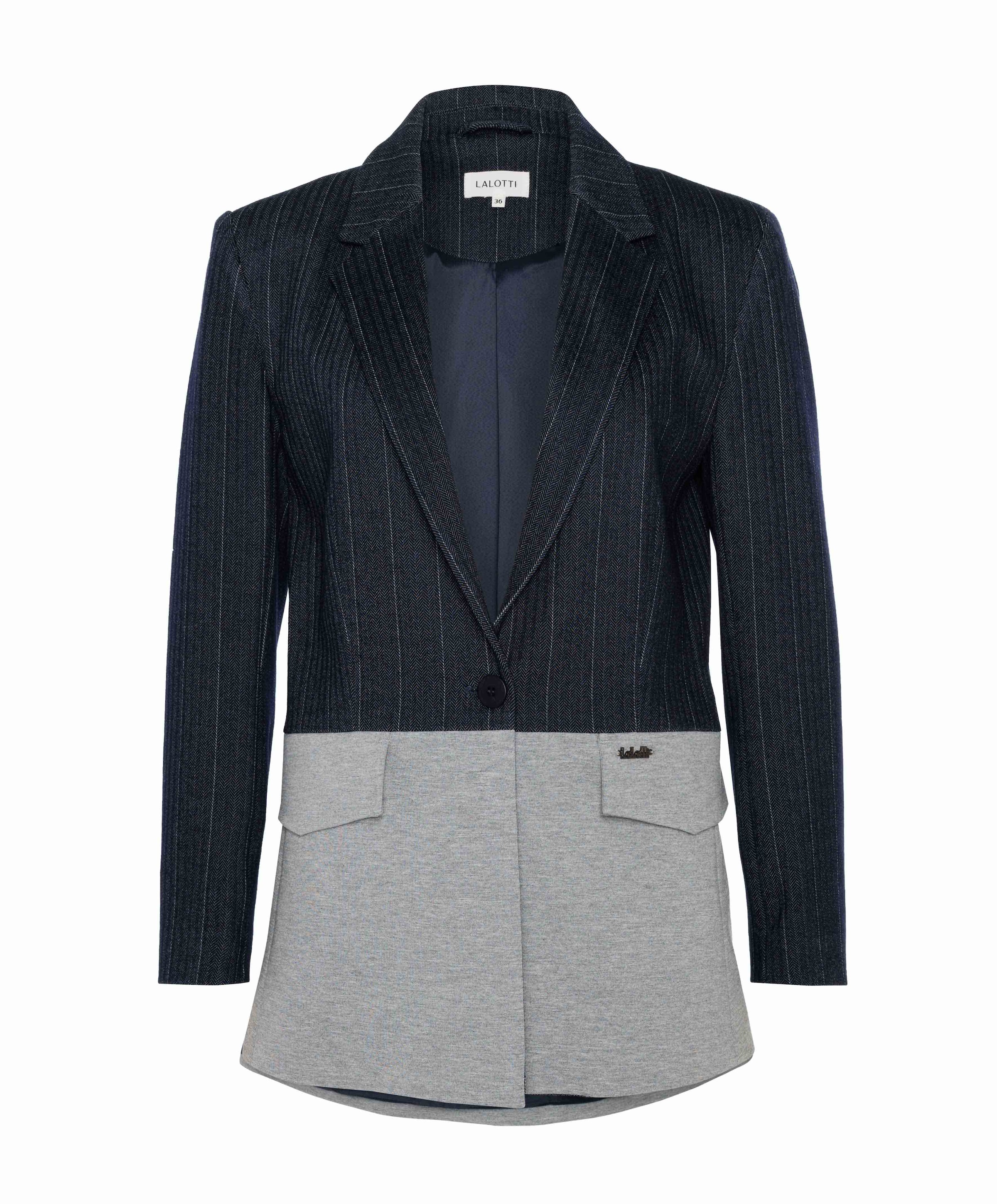 Dames blazer blauw