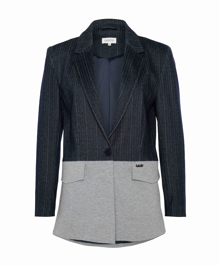 Dames blazer blauw