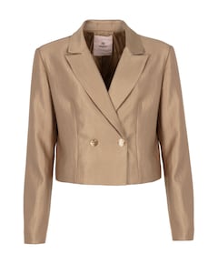 Dames blazer goud