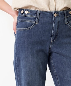 Liv New Wide dames jeans blauw