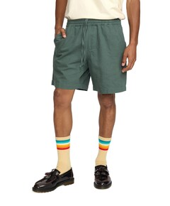 Linen shorts heren korte broek groen