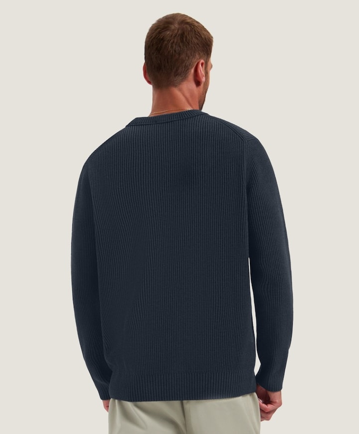 Heren trui blauw