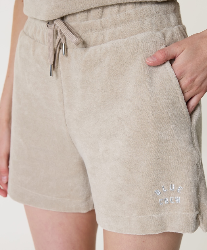 B61-02-Hotty dames korte broek beige