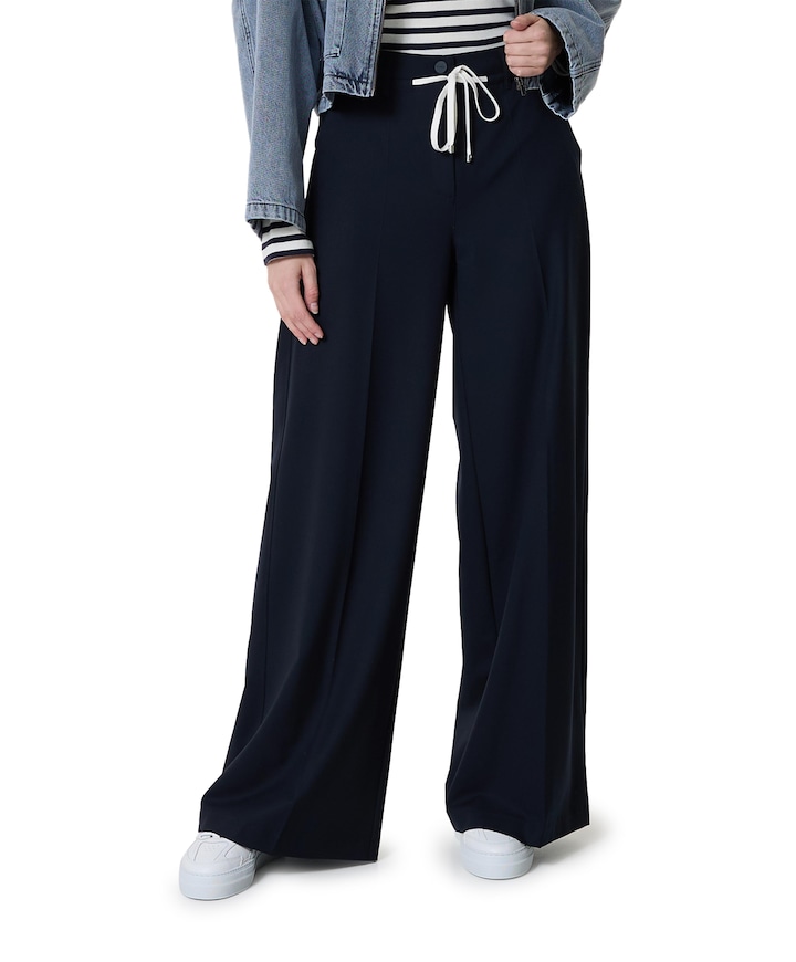 Adrienne dames broek blauw