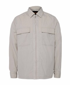 Heren overshirt grijs
