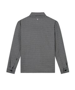 Heren overshirt blauw