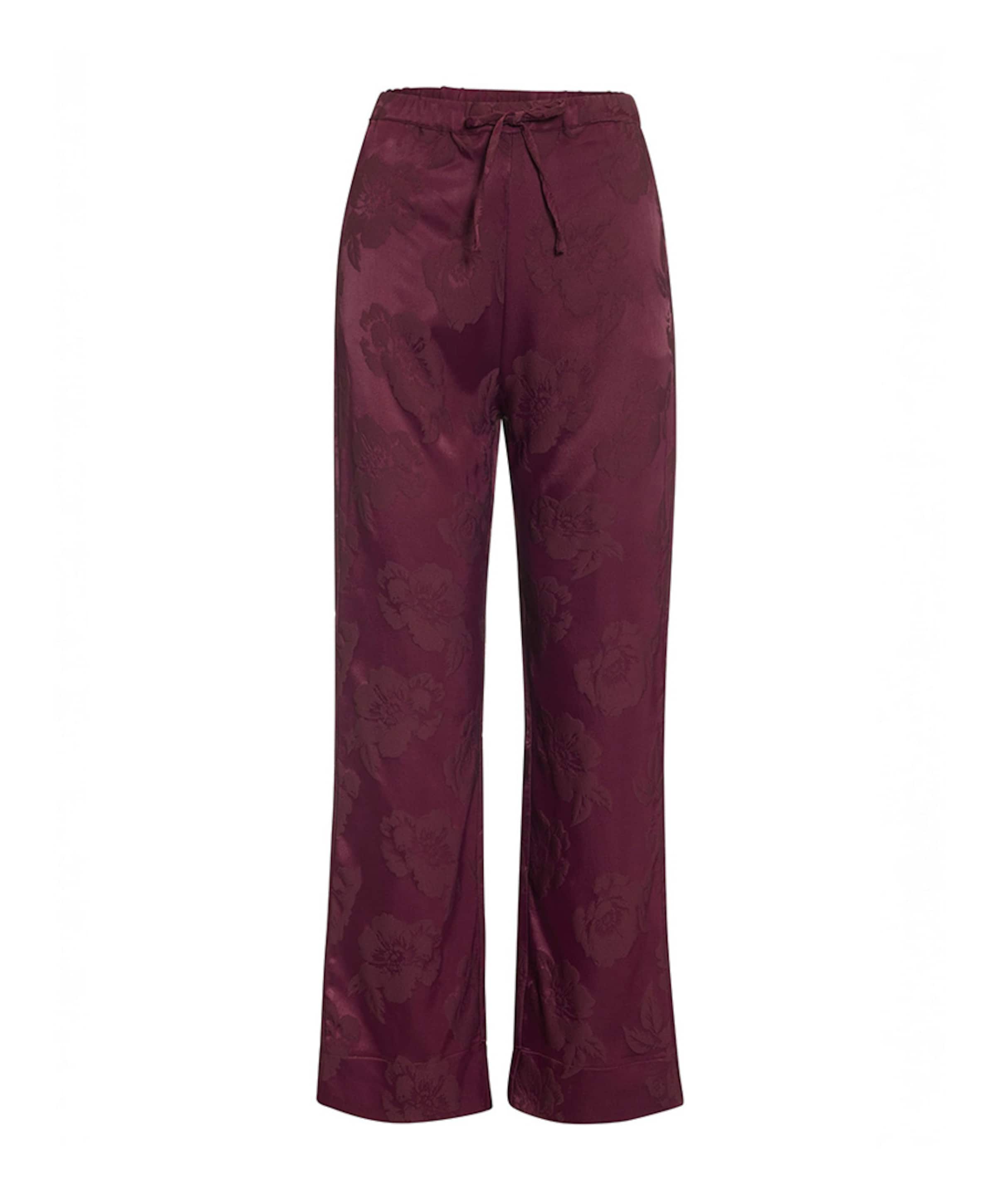 Pyjamabroek bordeaux