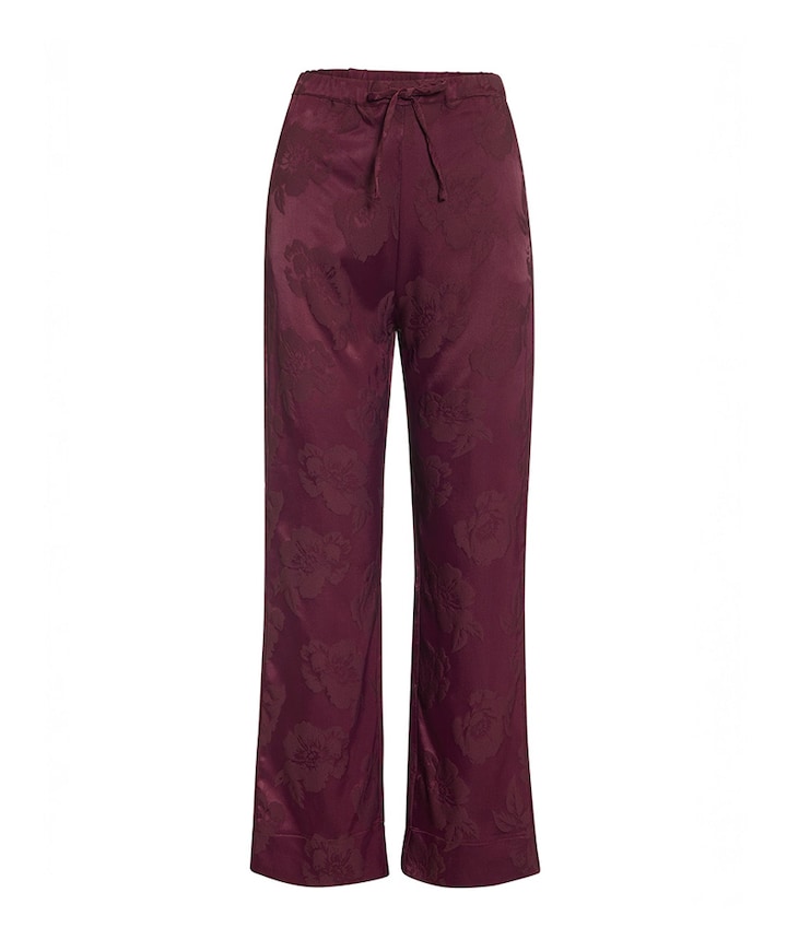 Pyjamabroek bordeaux