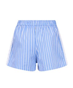 Luna meisjes korte broek blauw