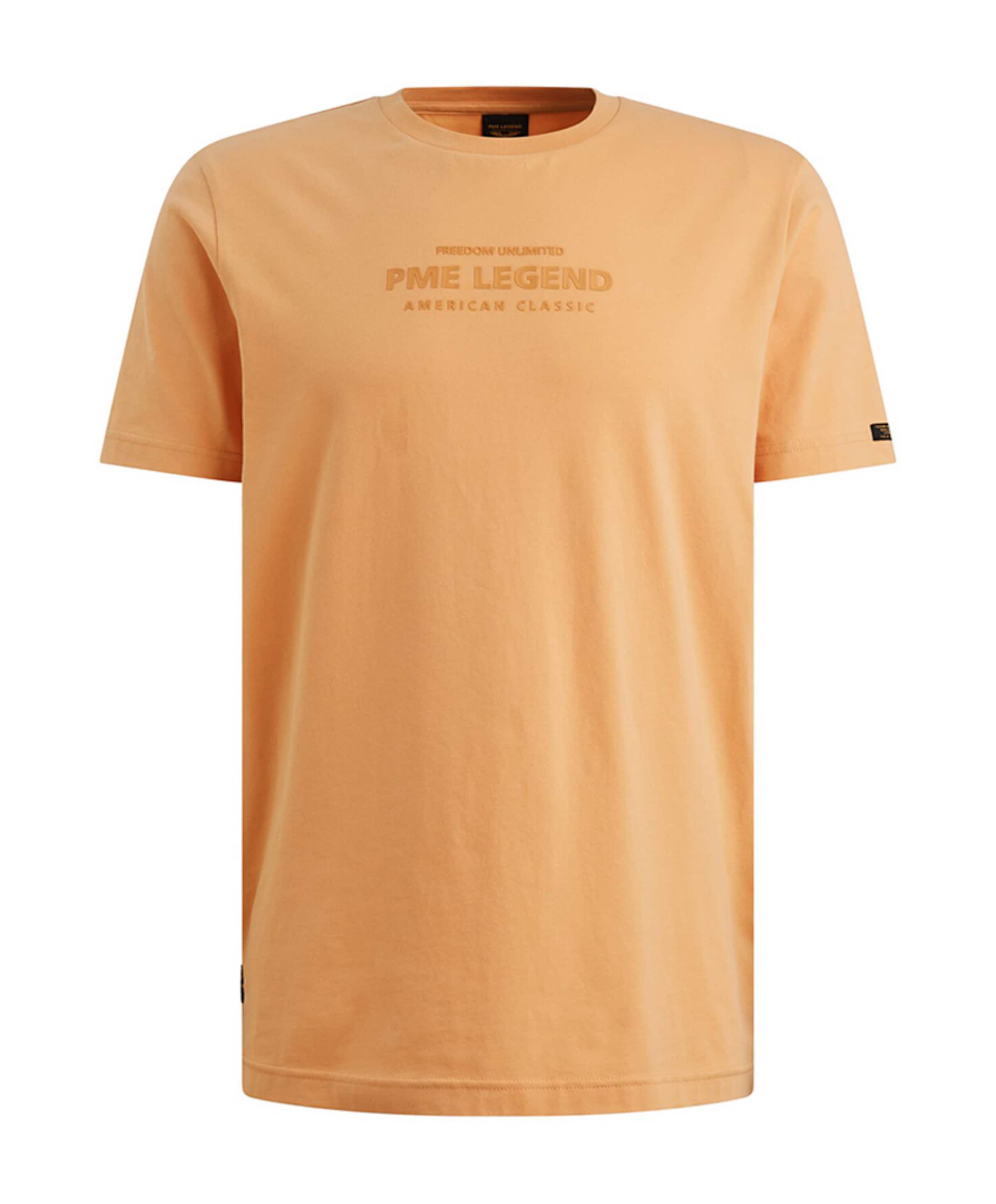 Heren T-shirt oranje
