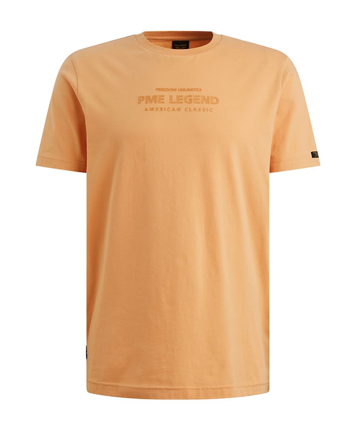 Heren T-shirt oranje