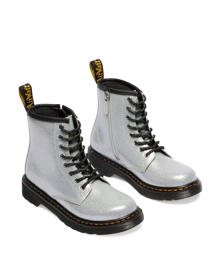 1460 J 8 Eye Boot meisjes boots zilver