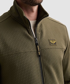 Heren vest groen