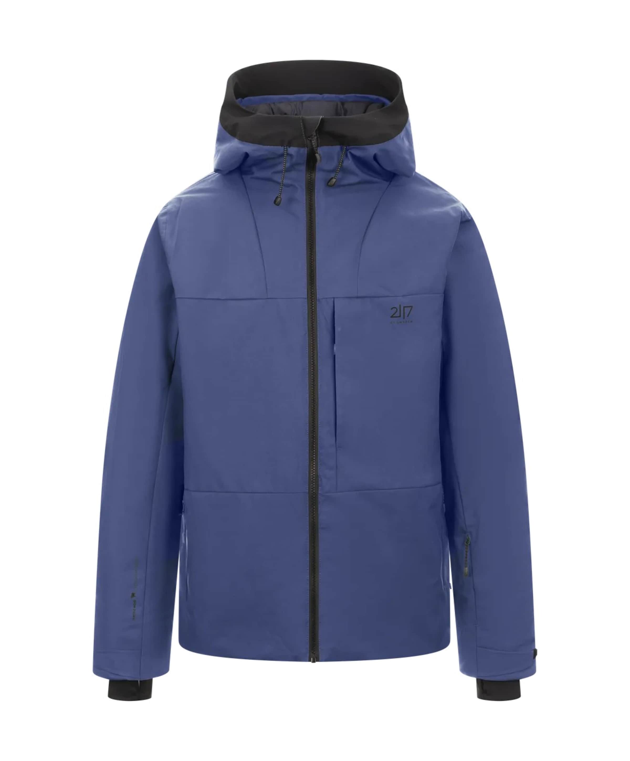 Heren ski-jas blauw