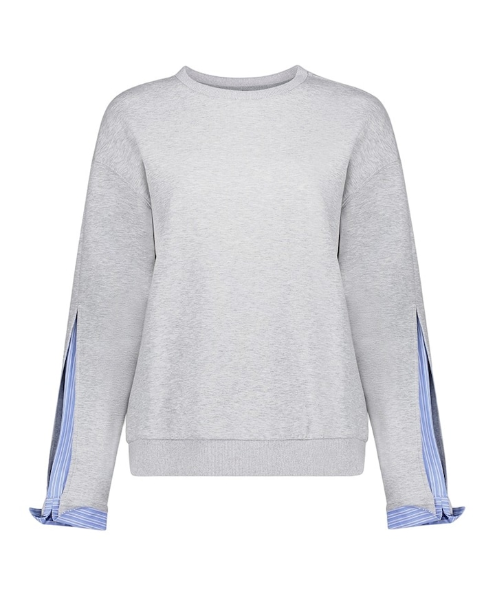 Dames sweater grijs