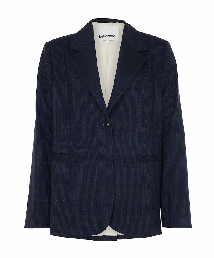 Dames blazer blauw