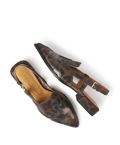 Jazz Vaienna dames slingbacks bruin