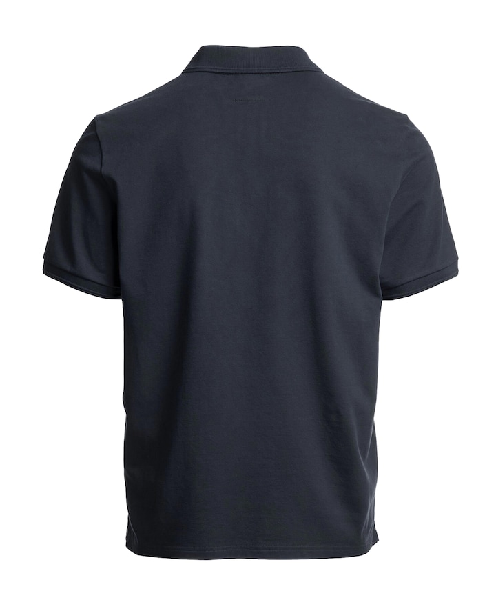 Heren polo blauw