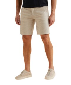 V11 LINEN STRETCH heren korte broek beige