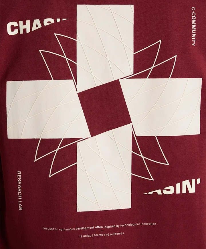 T-shirt bordeaux