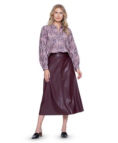 skirt dames korte broek bordeaux