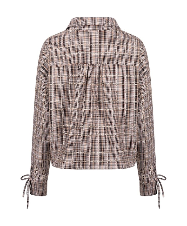 Dames blouse beige