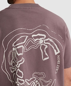 Heren T-shirt paars