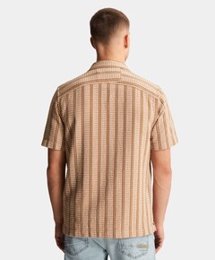 Heren overshirt oranje