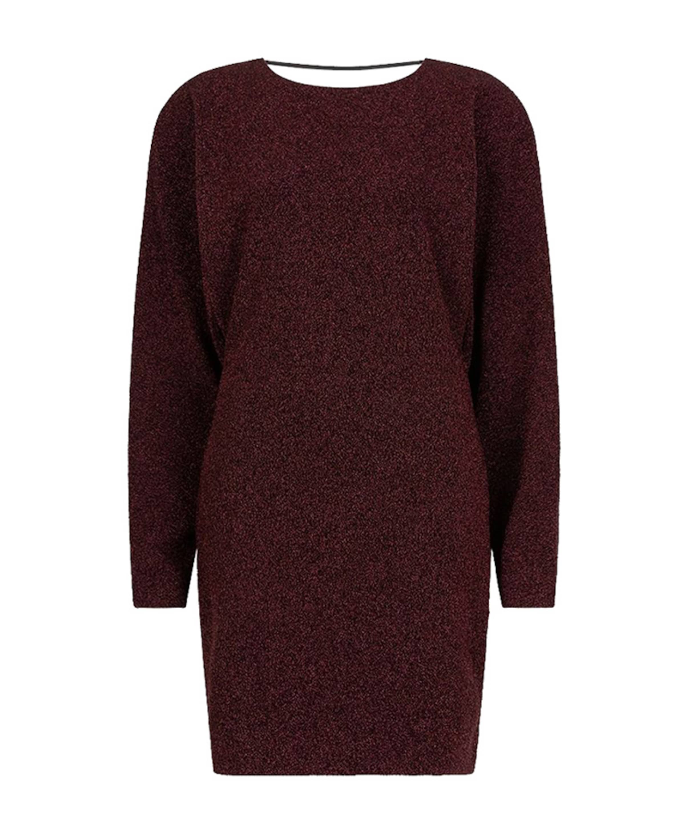 Dames jurk bordeaux