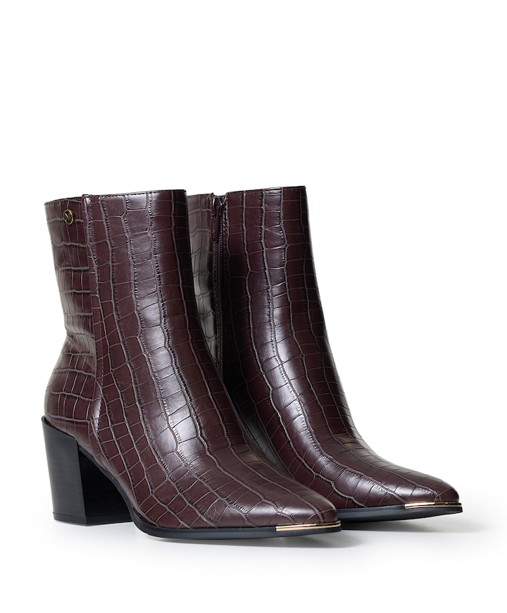 SADAE ROBIN enkellaarzen bordeaux