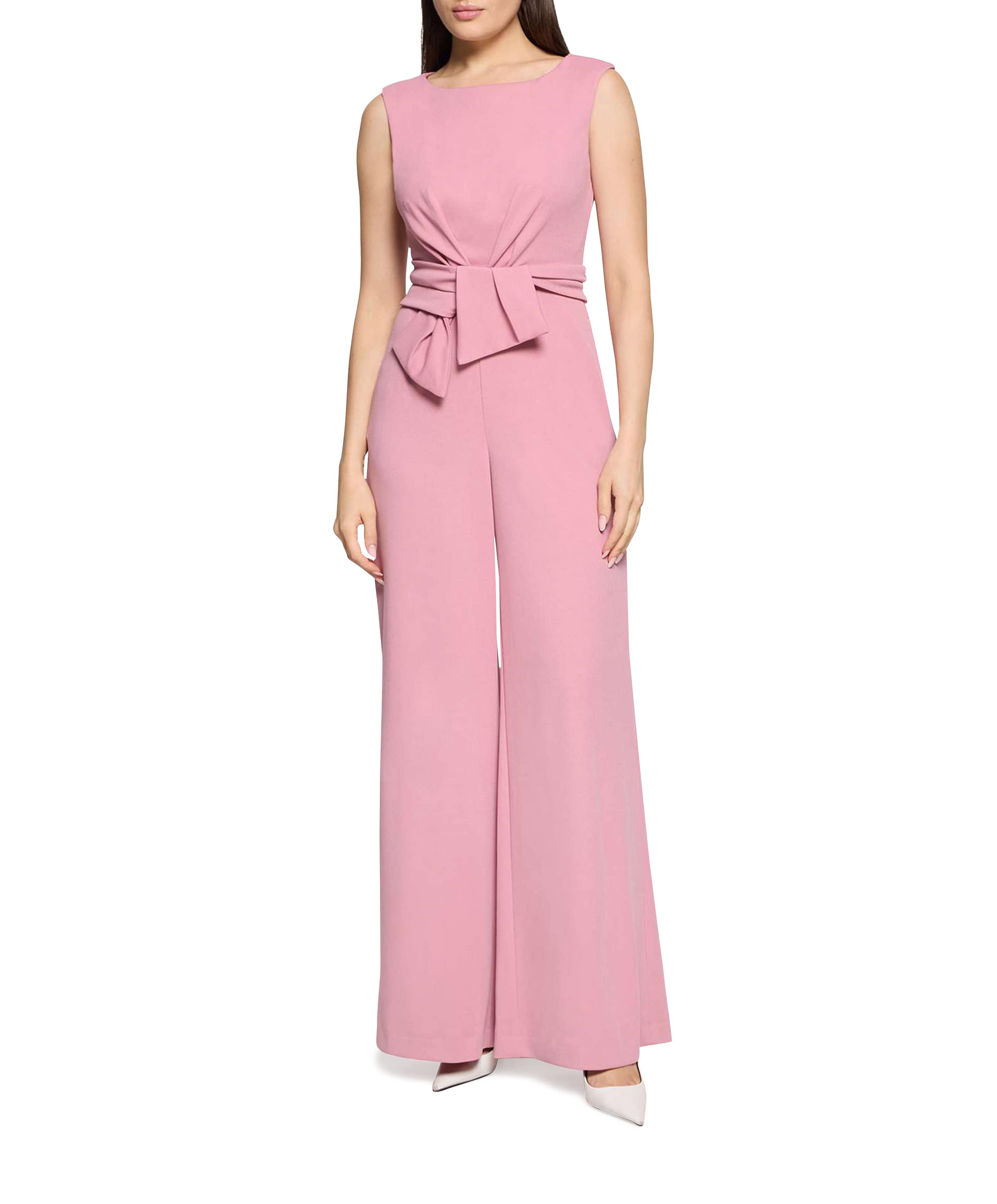 dames jumpsuit roze